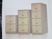 تصویر  فایل 2 کشو فلزی ریل دوبل رمزدار